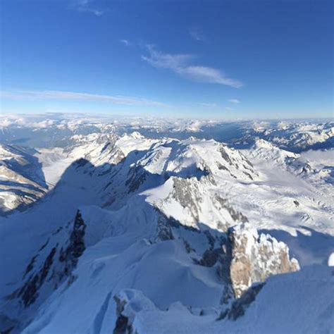 View from Mount Waddington in Kingcome, Canada (Google Maps)