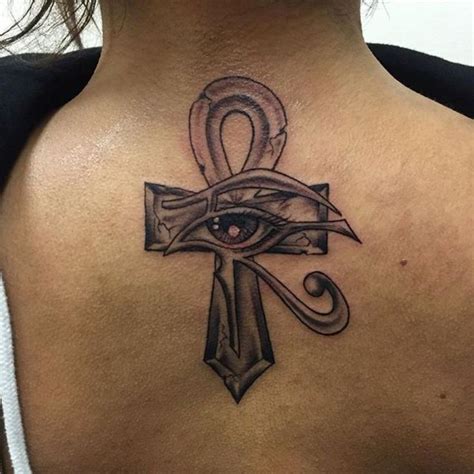 Significado da tatuagem da Cruz egípcia | Egyptian eye tattoos ...