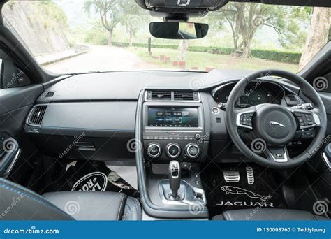 Jaguar E-Pace 2018 Interior Editorial Image - Image of hatchback, pace ...