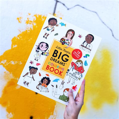 Little People, Big Dreams Coloring Book: 15 Dreamers to Color – The ...