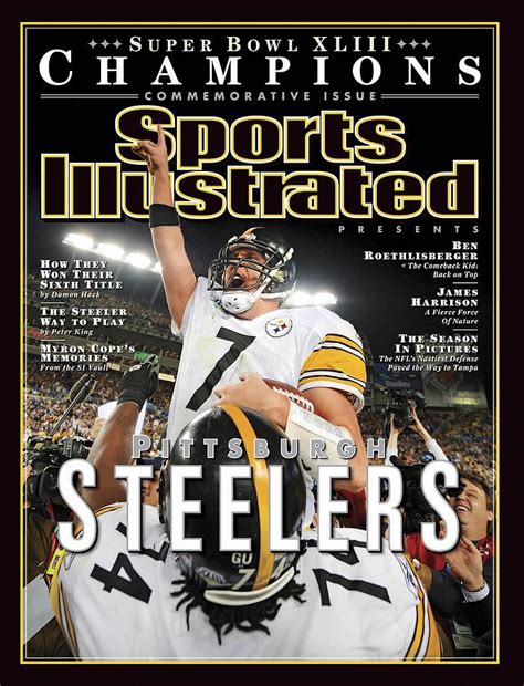 Pittsburgh Steelers Qb Ben Roethlisberger, Super Bowl Xliii Sports ...