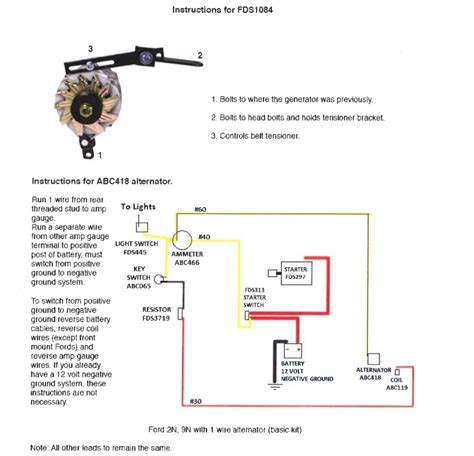 Wiring Diagram For Alternator On Tractor - Wiring Digital and Schematic