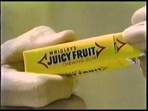 1985 Wrigley s Juicy Fruit Gum Meets Warren Miller Commercial - YouTube