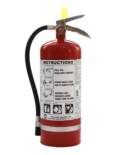 China UL299 10Lb Portable Dry Chemical Fire Extinguisher Suppliers, Company - Zhejiang Winner ...