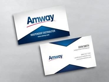 Amway Business Cards | Free Shipping