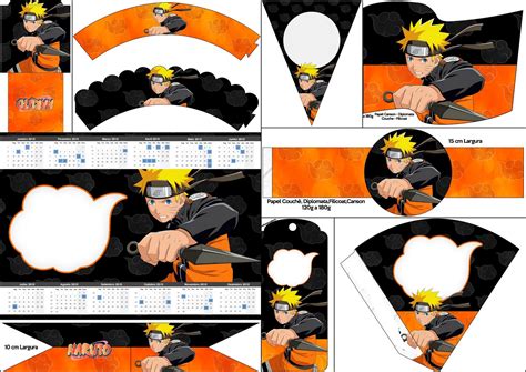 Convite Naruto