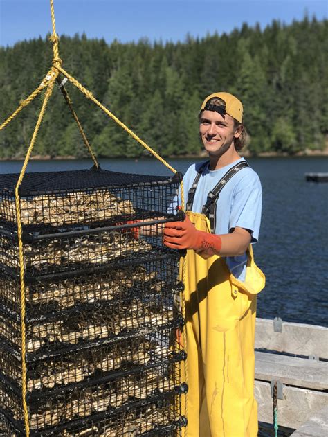 Hump Island Oyster & Kelp Farm with Tasting — Bonfire Bay Tour Company