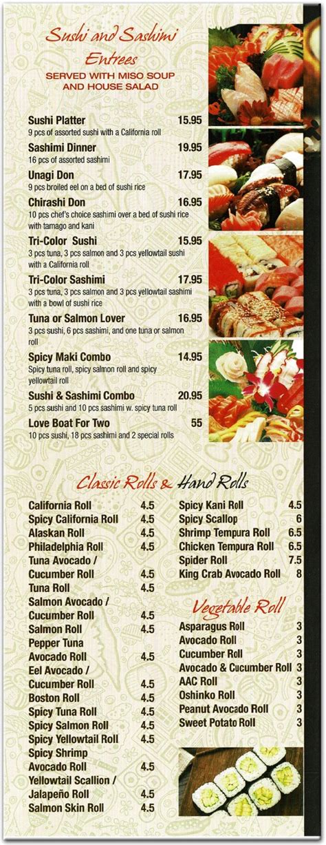 Sakana Restaurant in Staten Island / Official Menus & Photos