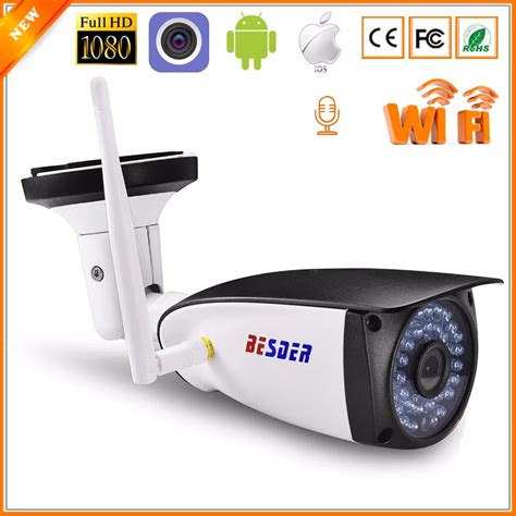 BESDER Audio 1080P HI3518E CamHi APP Wifi Ip Camera CCTV 2MP Outdoor ...