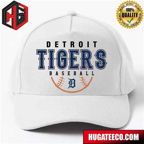 MLB Detroit Tigers Baseball Logo Hat-Cap - Hugateeco