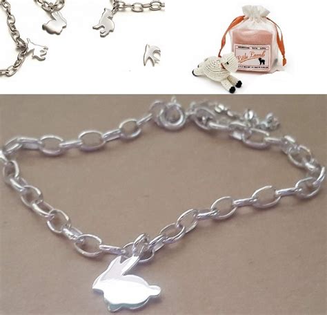 Animal charm bracelets for girls in sterling silver|online Australia ...