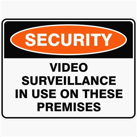 VIDEO SURVEILLANCE IN USE ON THESE PREMISES | Discount Safety Signs New Zealand