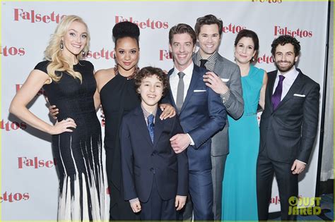 Photo: andrew rannells falsettos cast celebrate opening night 03 | Photo 3796270 | Just Jared ...