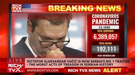 Dictator Aleksandar Vučić Is Now Serbia's No. 1 Traitor