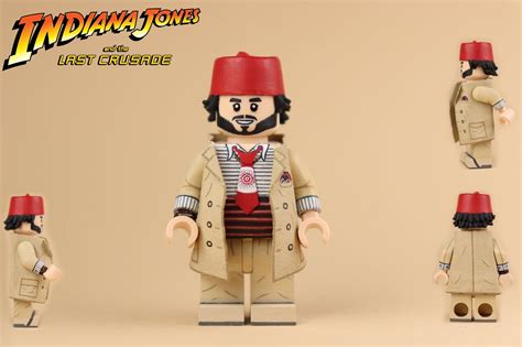 Custom LEGO Indiana Jones: Sallah (Last Crusade) | Lego indiana jones, Indiana jones, Crusade