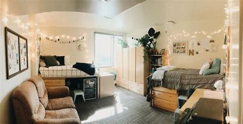 Biola Housing Dorm/Residence Hall Room Decorating… | Dorm room layouts, College dorm room decor ...