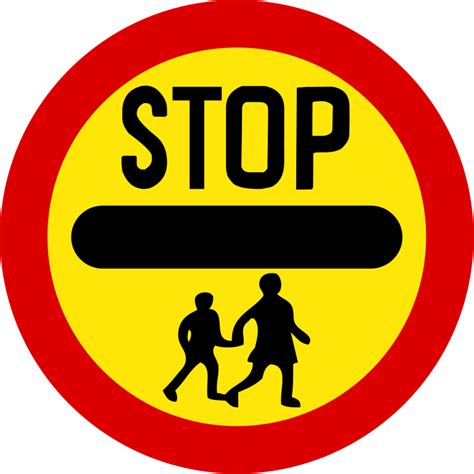 File:Singapore Road Signs - Warning Sign - Children Warden Sign.svg ...