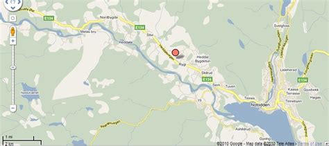 Notodden Map