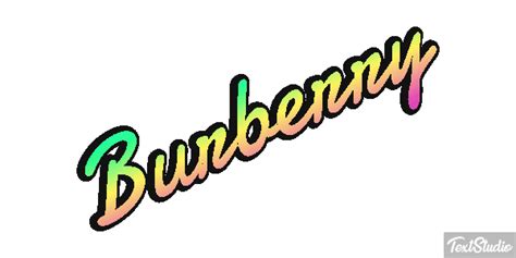 Burberry Brand Animated GIF Logo Designs