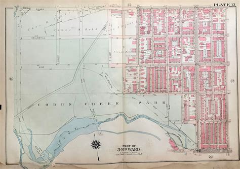 Haddington Map Original 1926 West Philadelphia Atlas Cobbs - Etsy