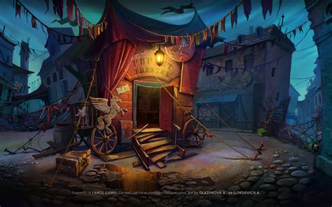 Circus background, Environment concept art, Fantasy landscape