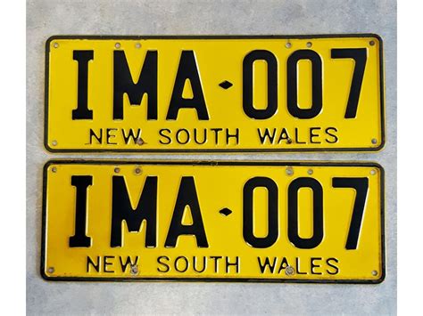 NUMBER PLATES NSW PLATES for sale