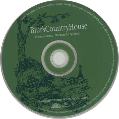 Blur Country House Dutch CD single (CD5 / 5") (59952)