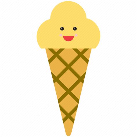 Cone, emoji, emoticon, food, ice cream, smiley, sweet icon - Download ...