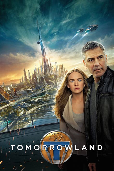 Download Tomorrowland Movie Poster With Futuristic City Wallpaper ...