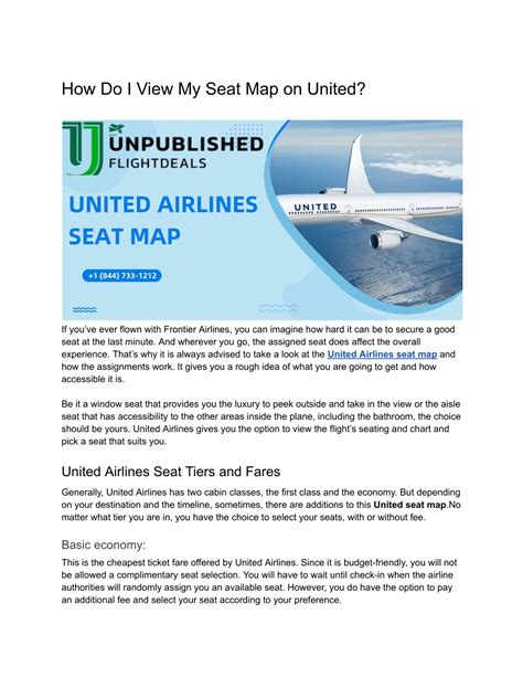 PPT - How Do I View My Seat Map on United PowerPoint Presentation, free ...