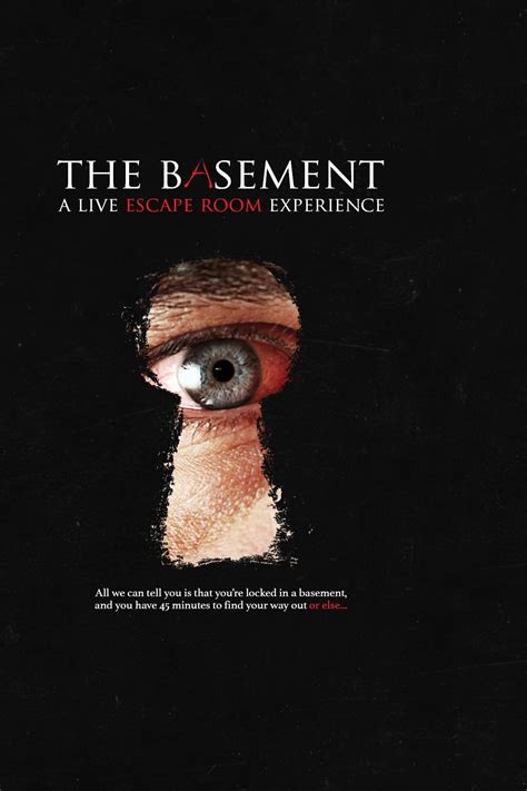 THE BASEMENT: A Live Escape Room Experience | Escape room, Escape room ...