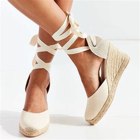 Women's Espadrille Ankle Strap Sandals Comfortable Slippers Ladies ...