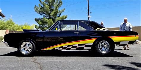 Hemi Dodge Dart racer was factory built for the drag strip