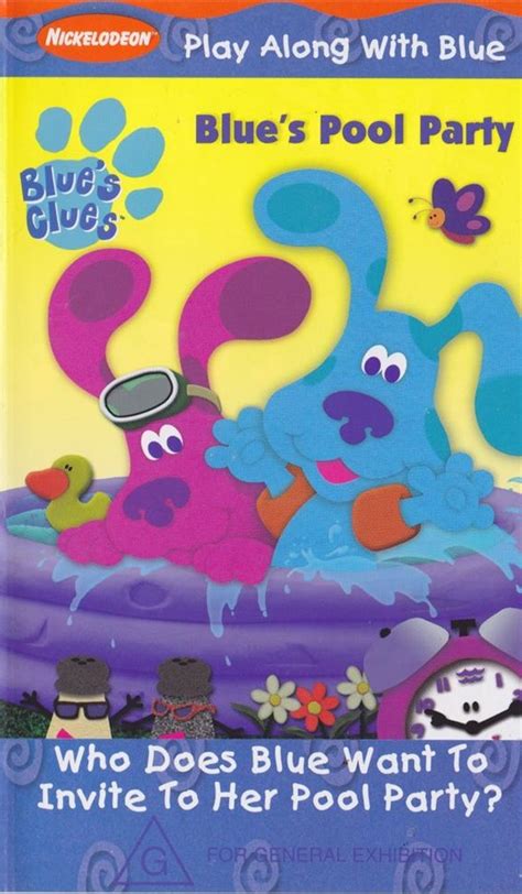 Blue's Pool Party (VHS) | Blue's Clues Wiki | Fandom