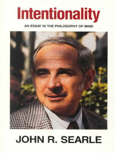 John R. Searle - Intentionality - An Essay in The Philosophy of Mind-Cambridge University Press ...