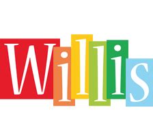 Willis Logo | Name Logo Generator - Kiddo, I Love, Colors Style