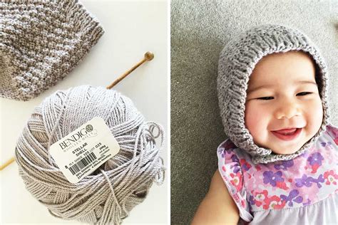 Free Baby Bonnet Hat Pattern - Easy Knitting for Beginners - Sew in Love