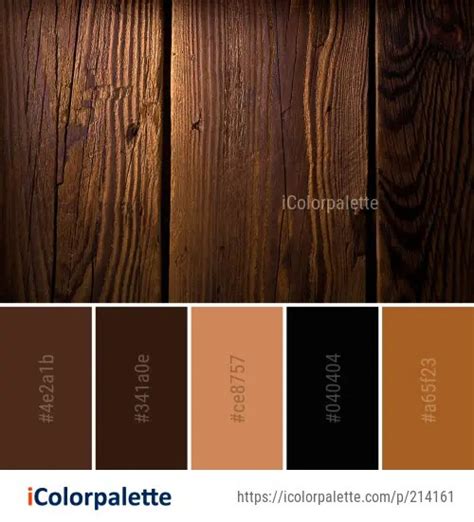 Color Palette Ideas from Wood Stain Lumber Image | iColorpalette