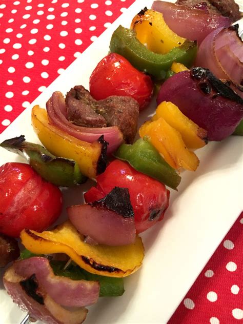 Marinated Beef Kabobs With Veggies * Zesty Olive - Simple, Tasty, and Healthy Recipes