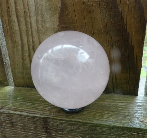 Rose Quartz Sphere 6.5cm | Crystal Visions NZ