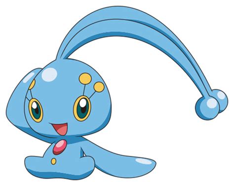 Manaphy Pokemon PNG Free Download - PNG Mart