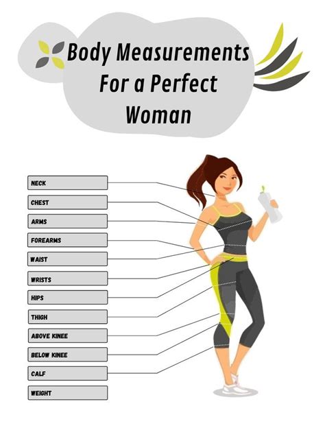 Body measurements for a perfect women: Daily body weight and size ...