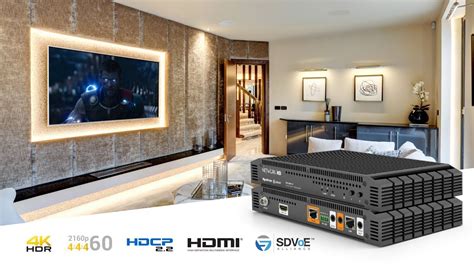 WyreStorm NetworkHD™ 600 Series Premium Quality 4K HDR over 10Gb IP with SDVoE Residential - YouTube