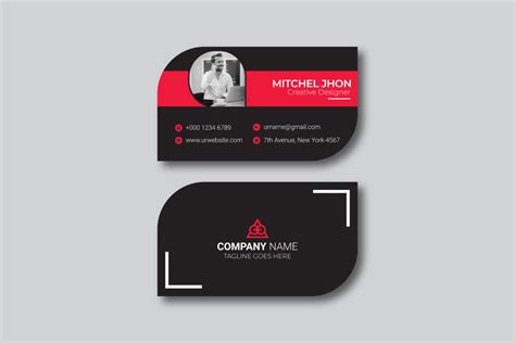 Die-cut Business Card Design Template Graphic by DexignBuzz · Creative ...