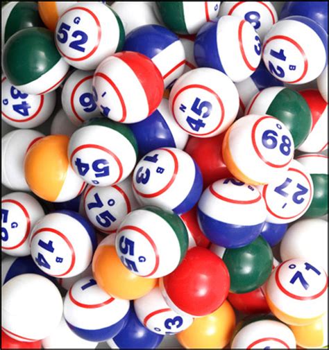 Samson Multi-Colored Bingo Balls Bingo Balls - Bingo Supply Warehouse