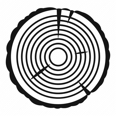 Circle, nature, ring, timber, tree, trunk, wood icon - Download on Iconfinder