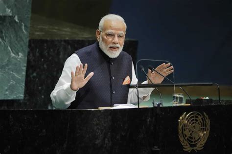 Narendra Modi Speech at UNGA: In stirring words, PM offers support to poor nations through ...