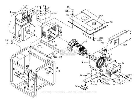 Coleman Powermate 5000 Parts Diagram - alternator