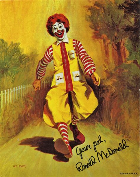 Ronald Mcdonald Clown Photo Print 14 X 11 - Etsy