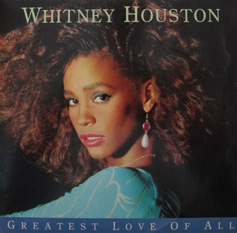 Whitney Houston - The Greatest Love Of All - Vinyl Clocks